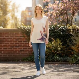 Pandora Cream Tee XXL